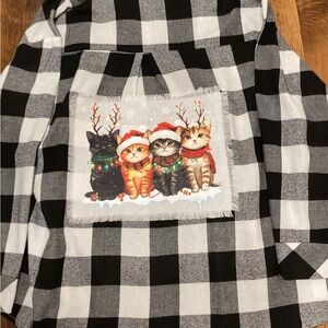 Plaid Button Down Shirt with Cat Print

ONLY ONE IN STOCK